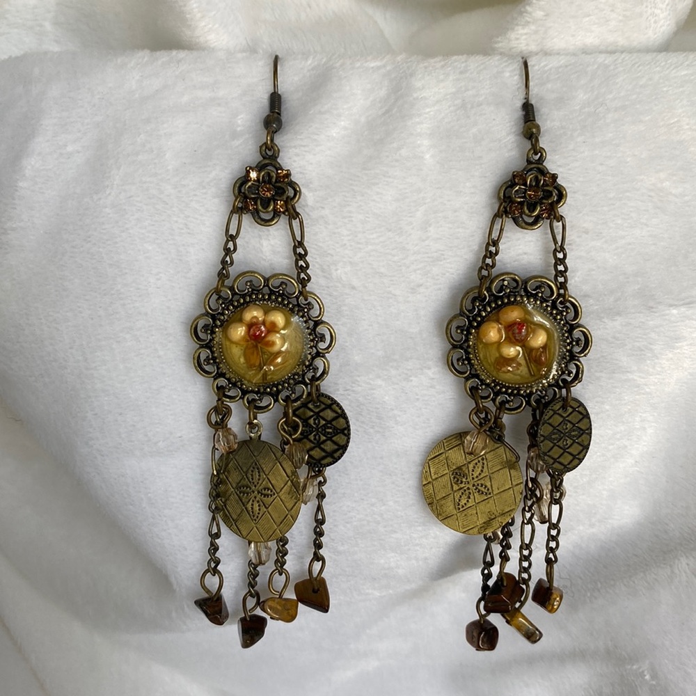 Bronze earring